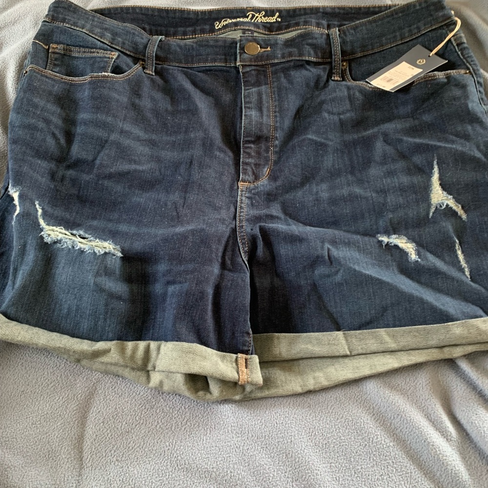 NWT Dark blue Jean shorts